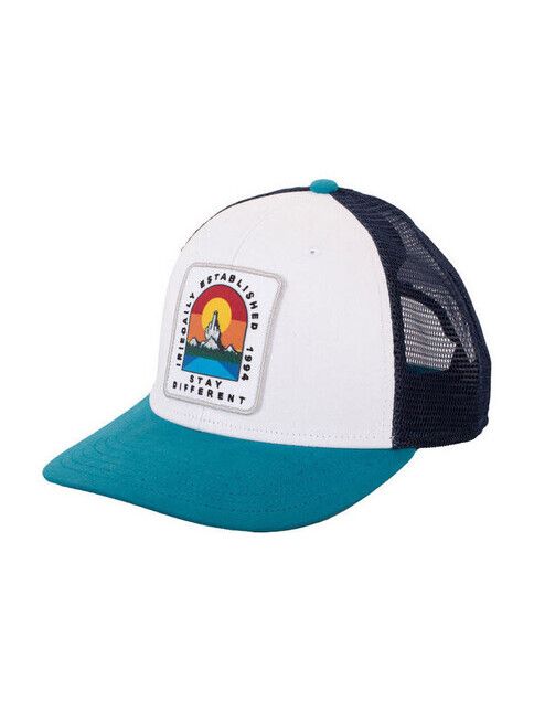 iriedaily Cap Stonefinger Meshcap blue green