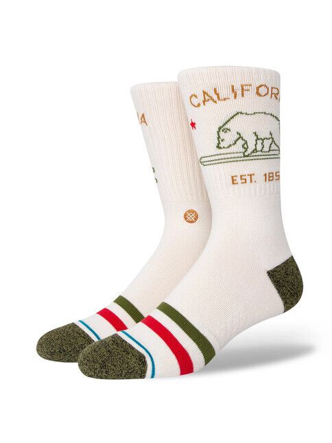 Stance Socken California Republic 2 offwhite
