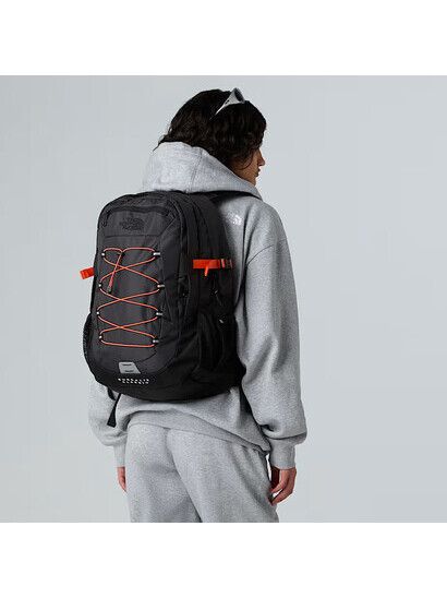 North Face Rucksack Borealis Classic asphalt grey/retro oran