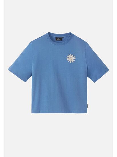 Recolution T-Shirt Azolla Sun Smile electric blue