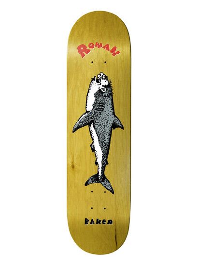 Baker Skateboard Deck Late for Something RZ 8.0