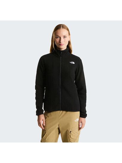North Face Sweater Glacier Fleece für Damen mit RV in black