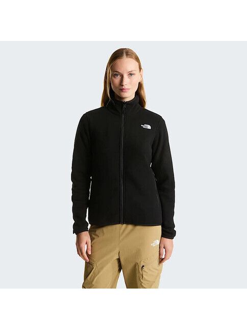 North Face Sweater Glacier Fleece für Damen mit RV in black