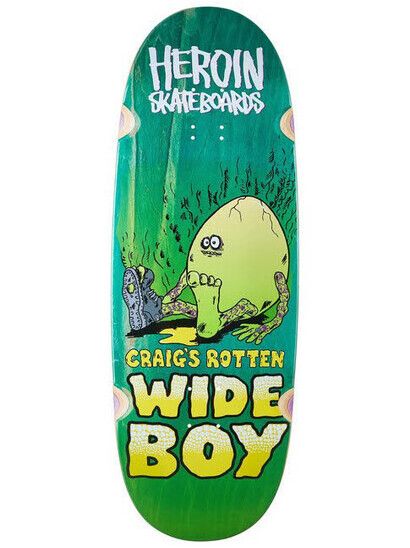 Heroin Skateboard Heroin Craig Questions Rotten Wide Boy
