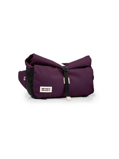MeroMero Hip Bag Piha Bag aubergine/cream