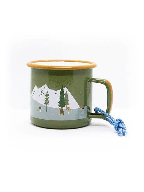 Roadtyping Trinkflasche Emaille Tasse Outdoor