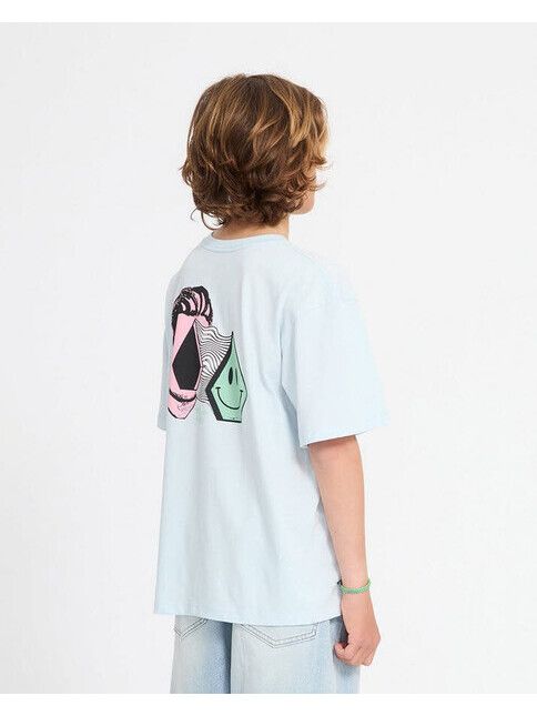 Volcom T-Shirt Aura BSC in light blue acid