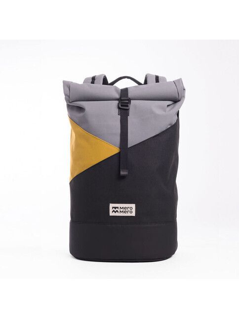 MeroMero Rucksack Squamish Pocket stone grey/chai tea/dark