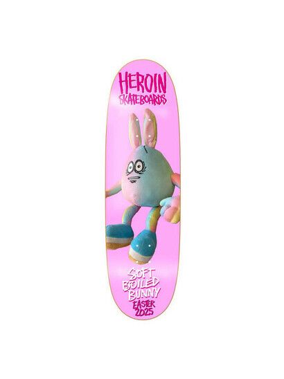 Heroin Skateboard Soft Boiled Bunny SYM 9.125