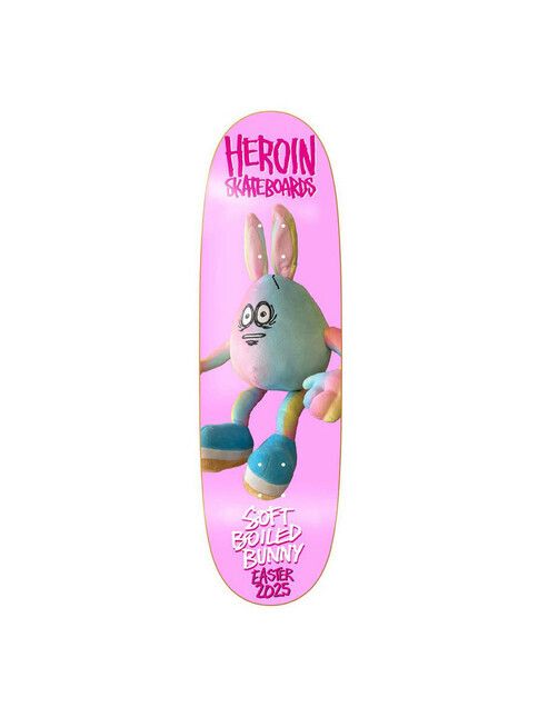 Heroin Skateboard Soft Boiled Bunny SYM 9.125