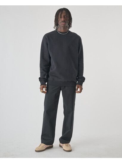 Cleptomanicx Sweater Ligull Classic Crewneck in black