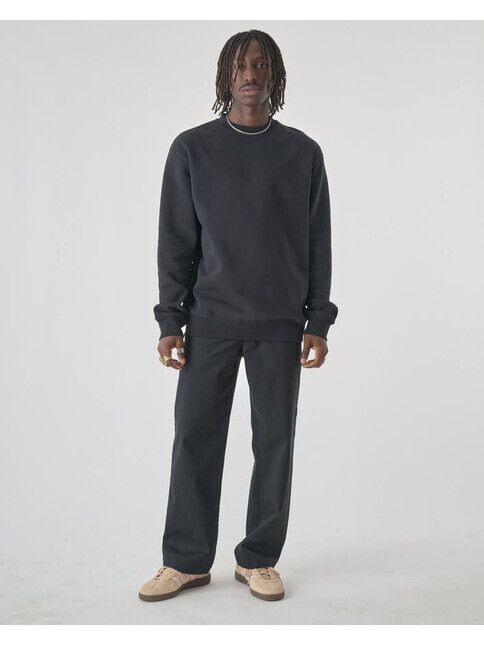 Cleptomanicx Sweater Ligull Classic Crewneck in black