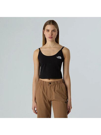North Face Tanktop Kurzgeschnittenes Top in black