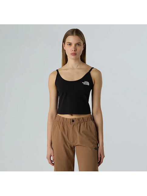 North Face Tanktop Kurzgeschnittenes Top in black