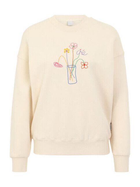 iriedaily Kapuzenpullover Stitch Flower Crew