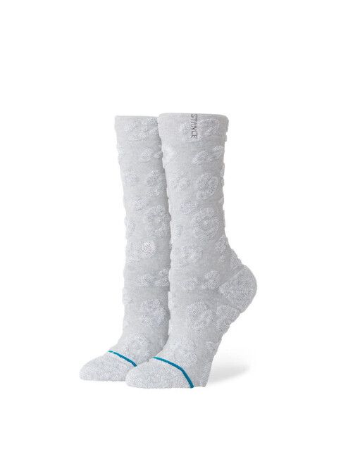 Stance Socken Terry Cheetah Crew heathergrey