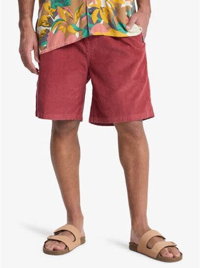 Quiksilver Hose Taxer Regular Cord in burnt russet