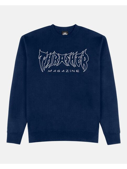 Thrasher Sweater Metal Crewneck