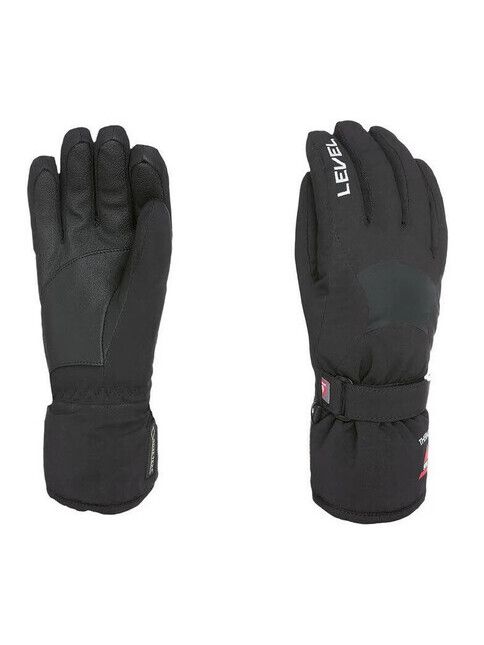 Level Handschuhe Super Radiator JR Gore-Tex PK Schwarz