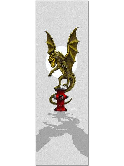 Powell-Peralta Griptape Andy Anderson Hydrant Griptape clear