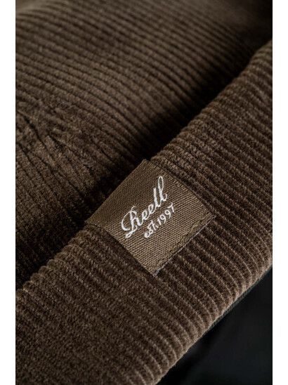 Reell Cap Docker Cap dark brown cord