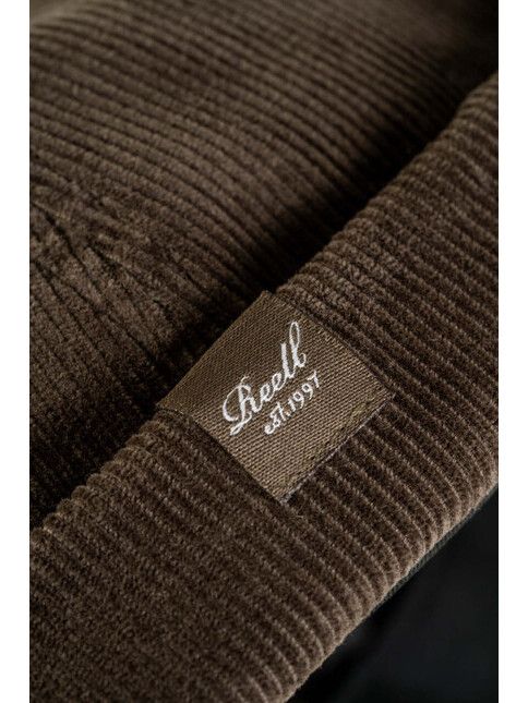 Reell Cap Docker Cap dark brown cord
