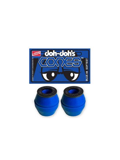 Doh-Doh Lenkgummis DohDoh 88A blue (Set, 2 Achsen)