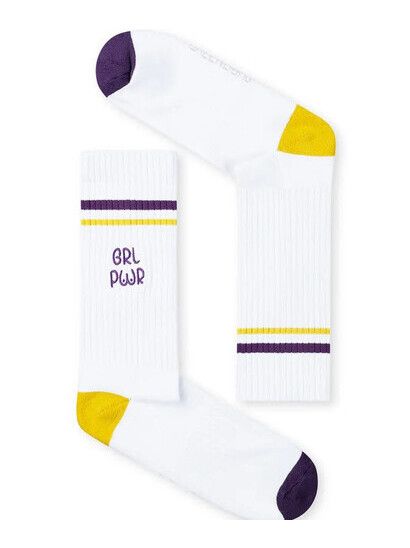 GreenBomb Socken Grlpwr - White