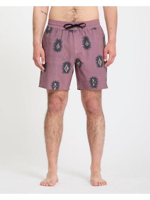 Volcom Boardshort Psyche Cotton Trunk 17"  in stone rose