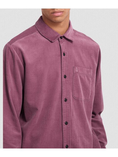 Volcom Hemd Zander Cord LS  Orchid
