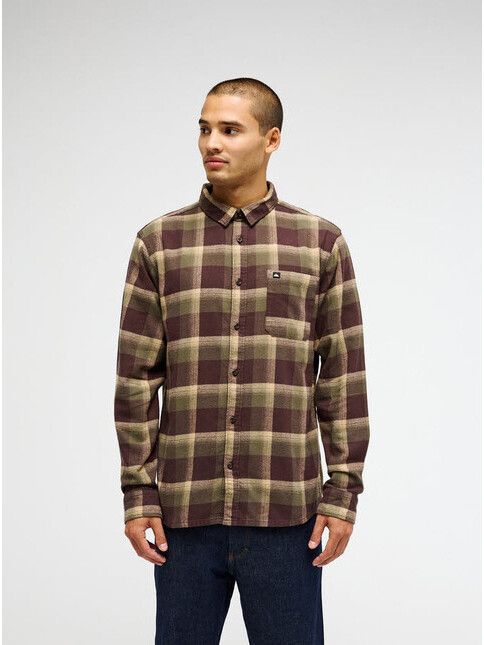 Quiksilver Hemd Motherfly Plaid-langärmliges Flanellhemd