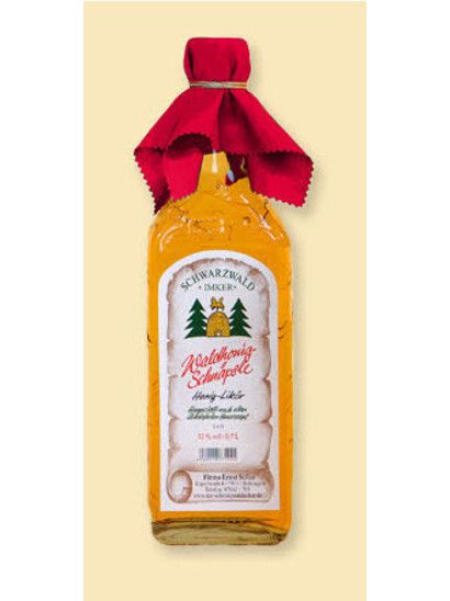 Schwarzwald-Imker Schnaps/ Likör Waldhonig Schnäpsle 0,35l