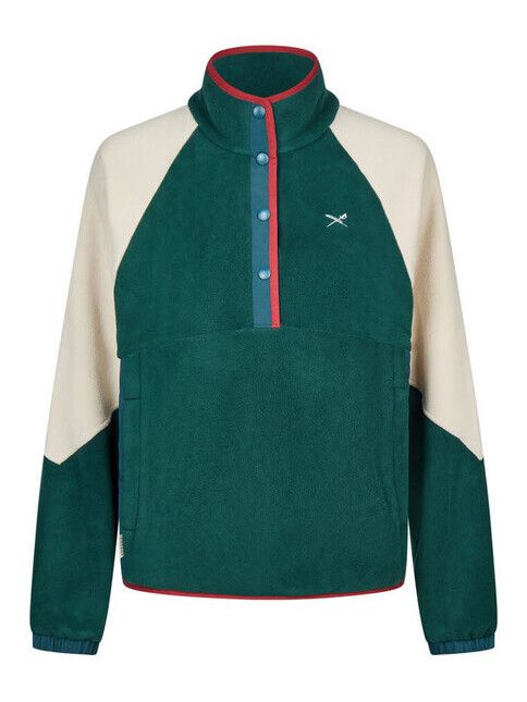 iriedaily Sweater Holina Mix Troyer dark teal