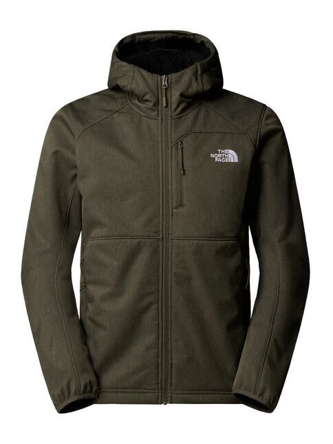 North Face Jacke M Quest Hooded Softshell dark green