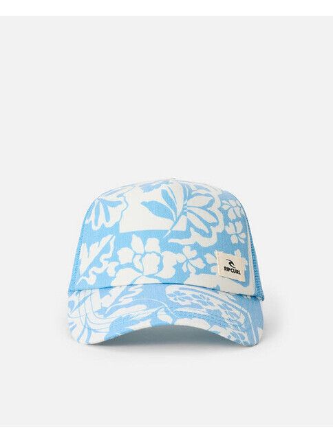Adidas Cap Mixed Yardage Trucker in blissful blue