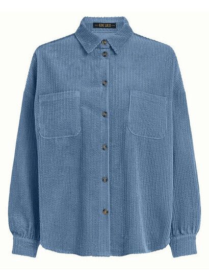 King Louie Blouse Fee Pocket Blouse Birch Cord - lavender