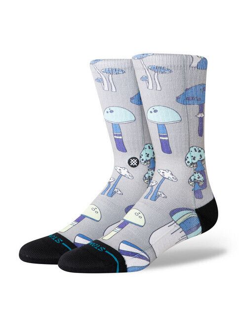 Stance Socken Microbial Crew stringgrey