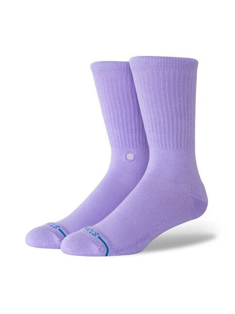 Stance Socken Icon Sock (neonpurple)