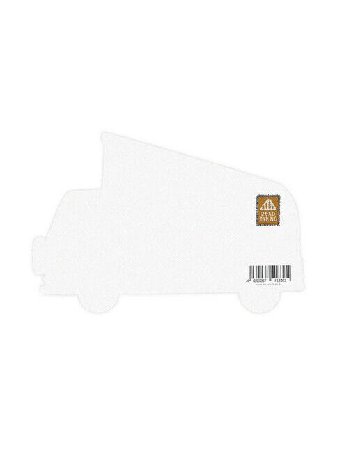 Roadtyping Postkarte gestanzt Camper