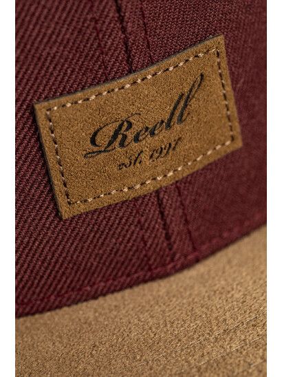 Reell Cap Suede Cap maroon