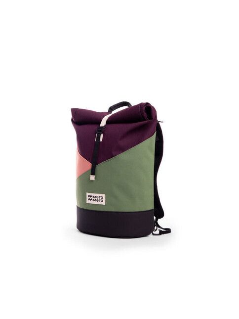 MeroMero Rucksack Annecy Pocket aubergine/blossom pink/cyp