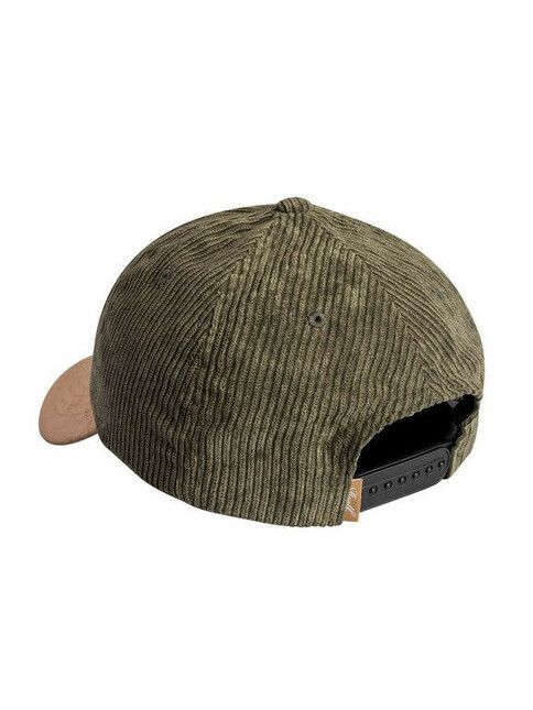 Reell Cap Arc Suede Cap olive leaf cord
