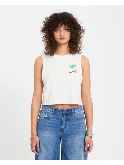 Volcom Tanktop Mickey Mason in Off White