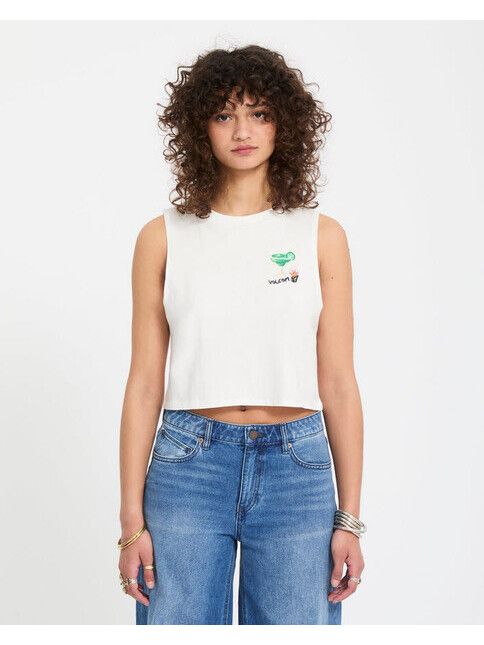 Volcom Tanktop Mickey Mason in Off White