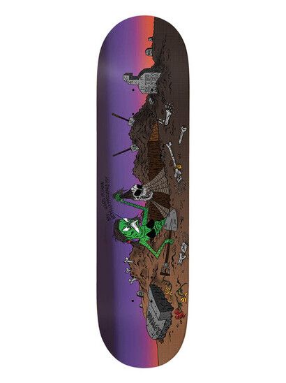 Baker Skateboard Deck Wizardry RZ - purple