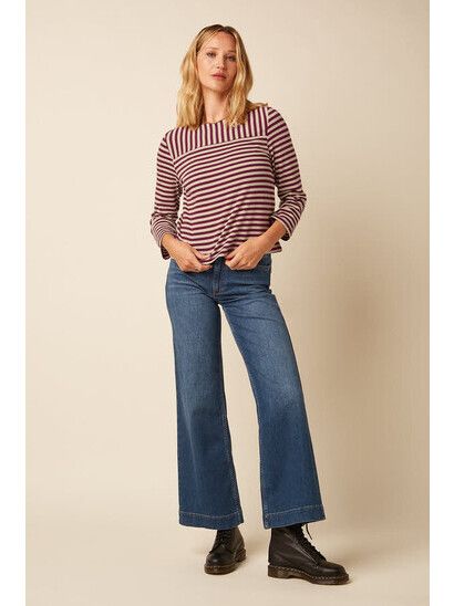 King Louie Hose Paige Pants Onyx Denim Washed
