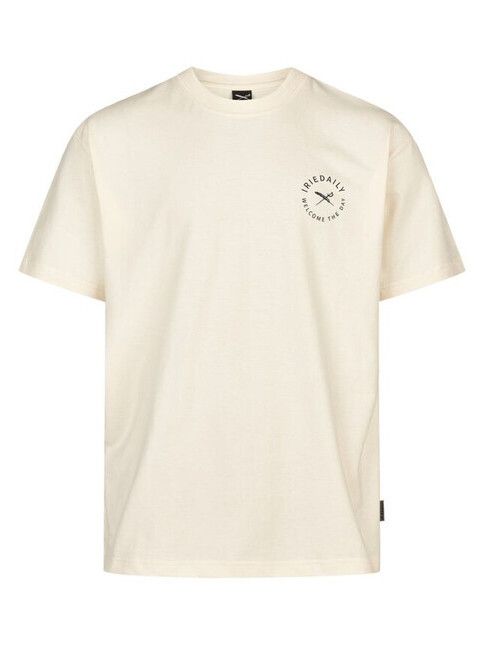 iriedaily T-Shirt Monday Yoga in undyed