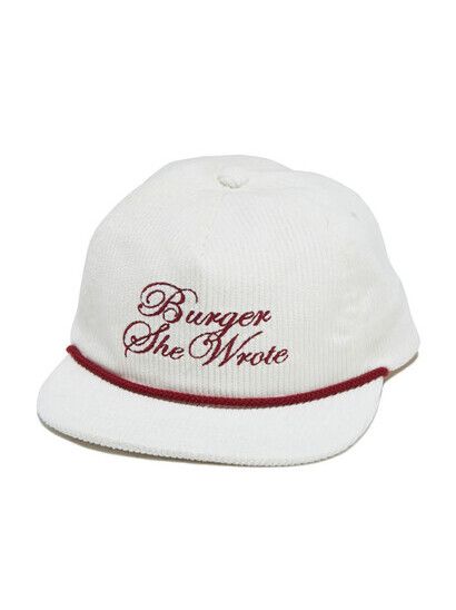 Brixton Cap Burger She Wrote Cap white