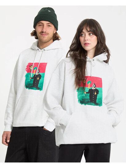 Volcom Kapuzenpullover Issam Hoodie bone heather