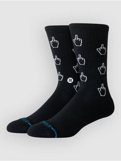 Stance Socken Cursor Crew Socks Black